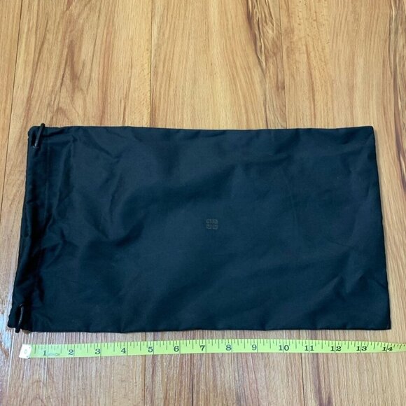 Givenchy Black Logo Fabric Cotton Dust Bag - Picture 4 of 5